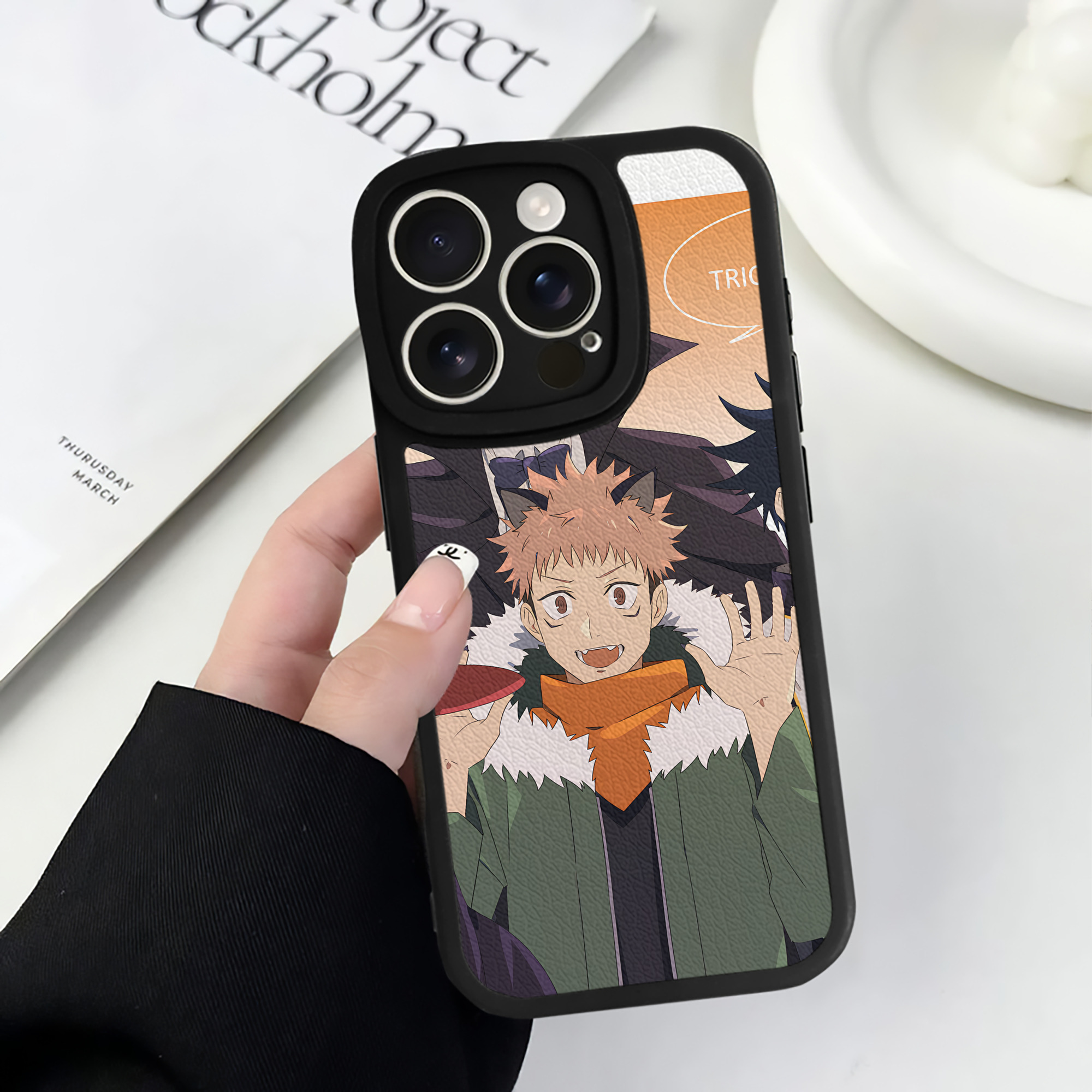 （画像用） SPY×FAMILY间谍家家酒 【iPhone 16シリーズ対応】シリコンスマホケース（レザー調） 材質：シリコン
